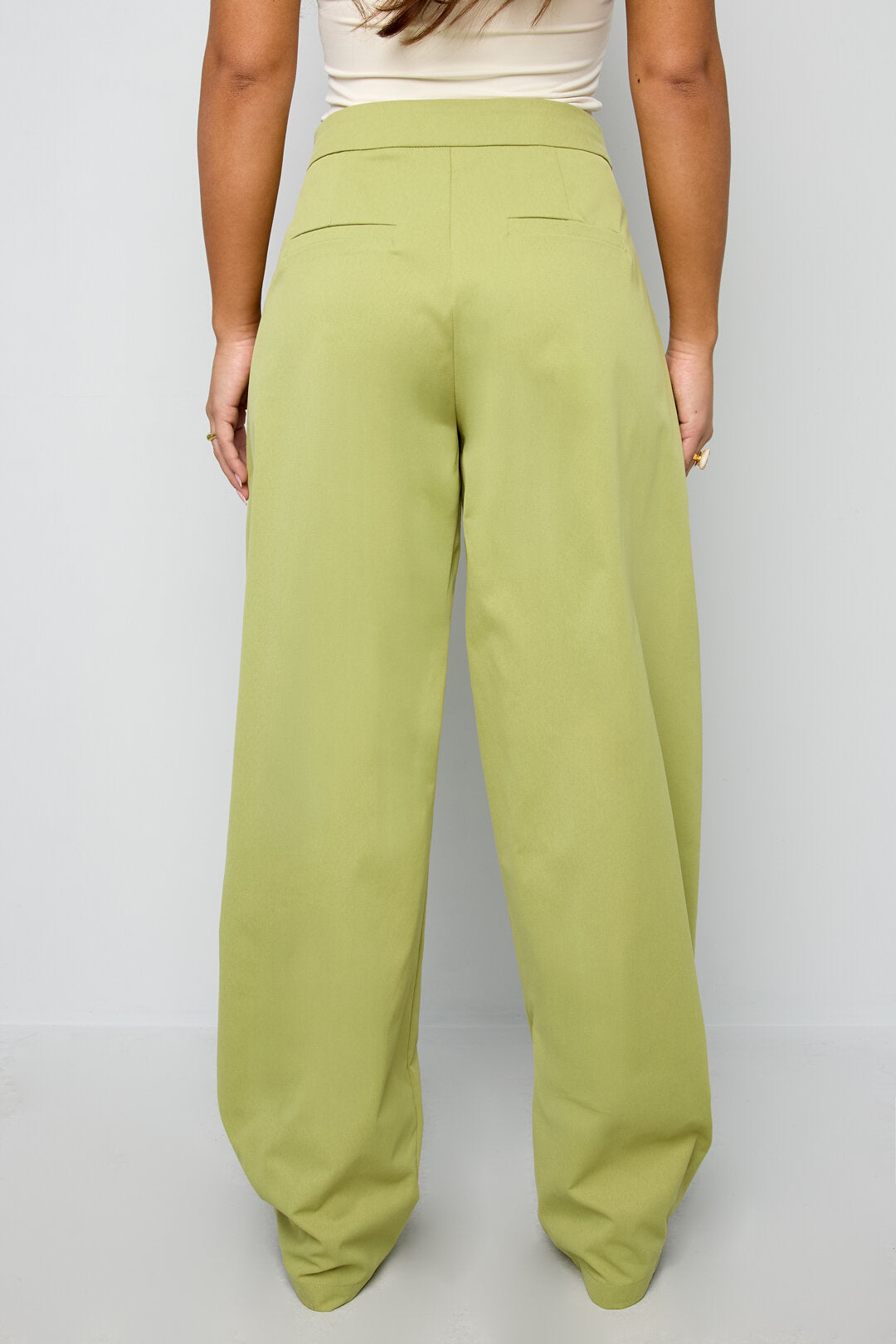 Wide Leg Broek Dames | Elegante Hoge Taille Broek