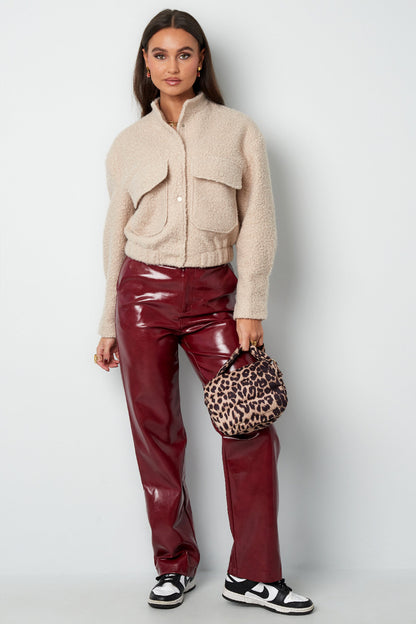 Stylish Fall/Winter Woven Jacket for Women