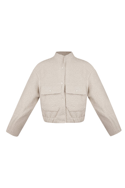 Stylish Fall/Winter Woven Jacket for Women