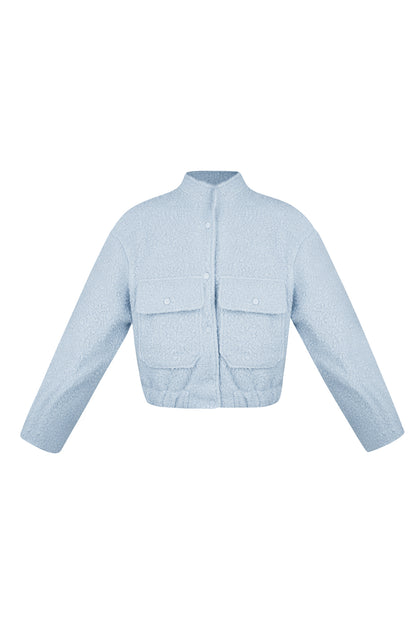Stylish Fall/Winter Woven Jacket for Women