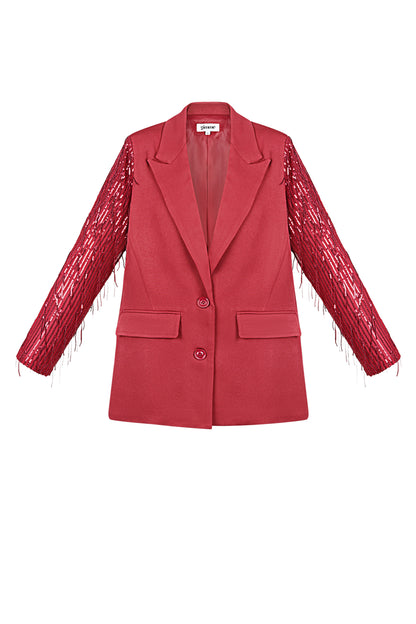 Stylish Pink, Red, Black Ladies' Suit Set