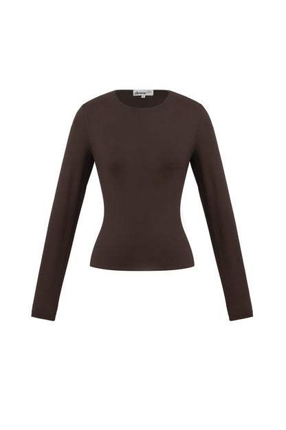 All-Season Knitted Long Sleeve Top - Soft & Stylish