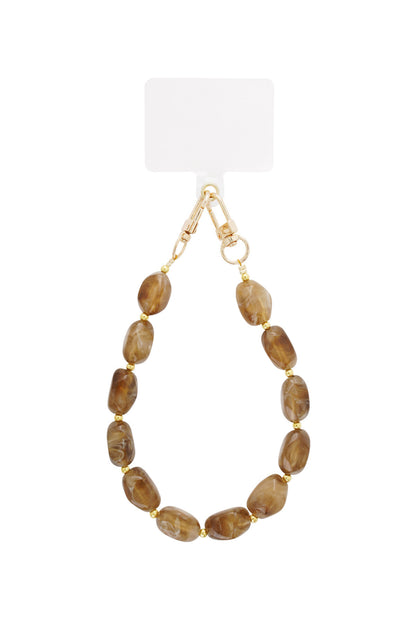 Elegante kralen telefoonketting – Ambitie Collectie
